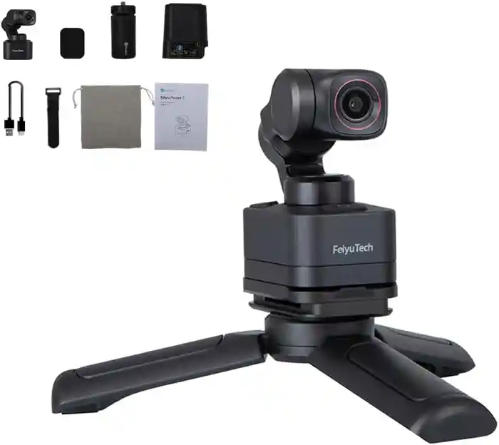 Feiyu Pocket 3 Cordless Detachable 3-Axis Gimbal Camera